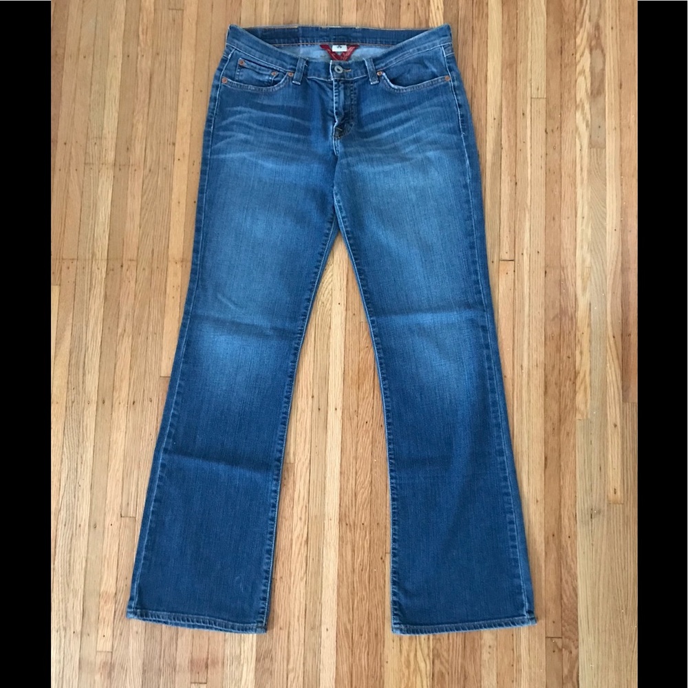 Lucky Brand Mid Rise Flare Jean | 29
